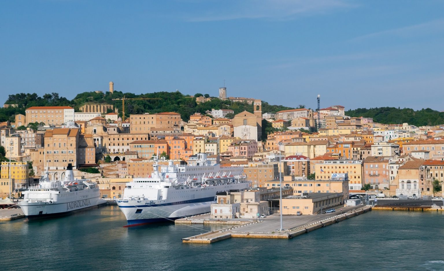 Ferries to Croatia, on the Ancona Split line there is the Snav cruise ...